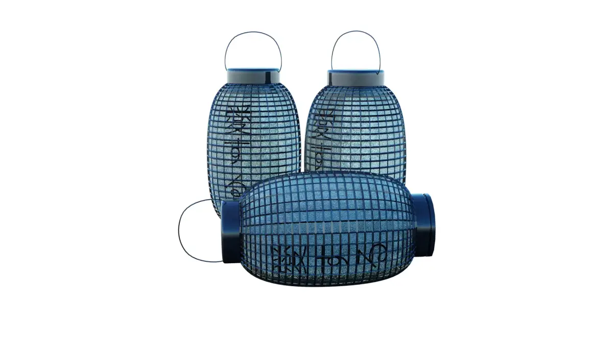 Japanese lantern Low-poly 3D model purchase