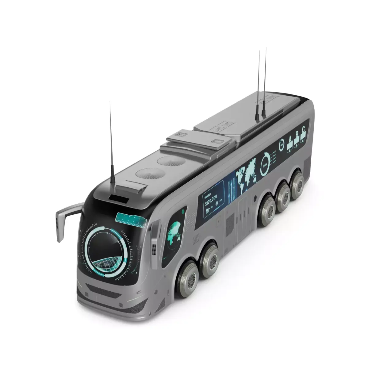 Snowcat Buse 3D model get