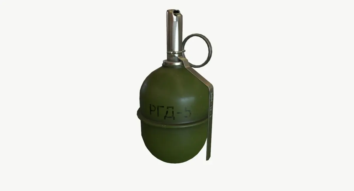Grenade RGD-5 Low-poly 3D model