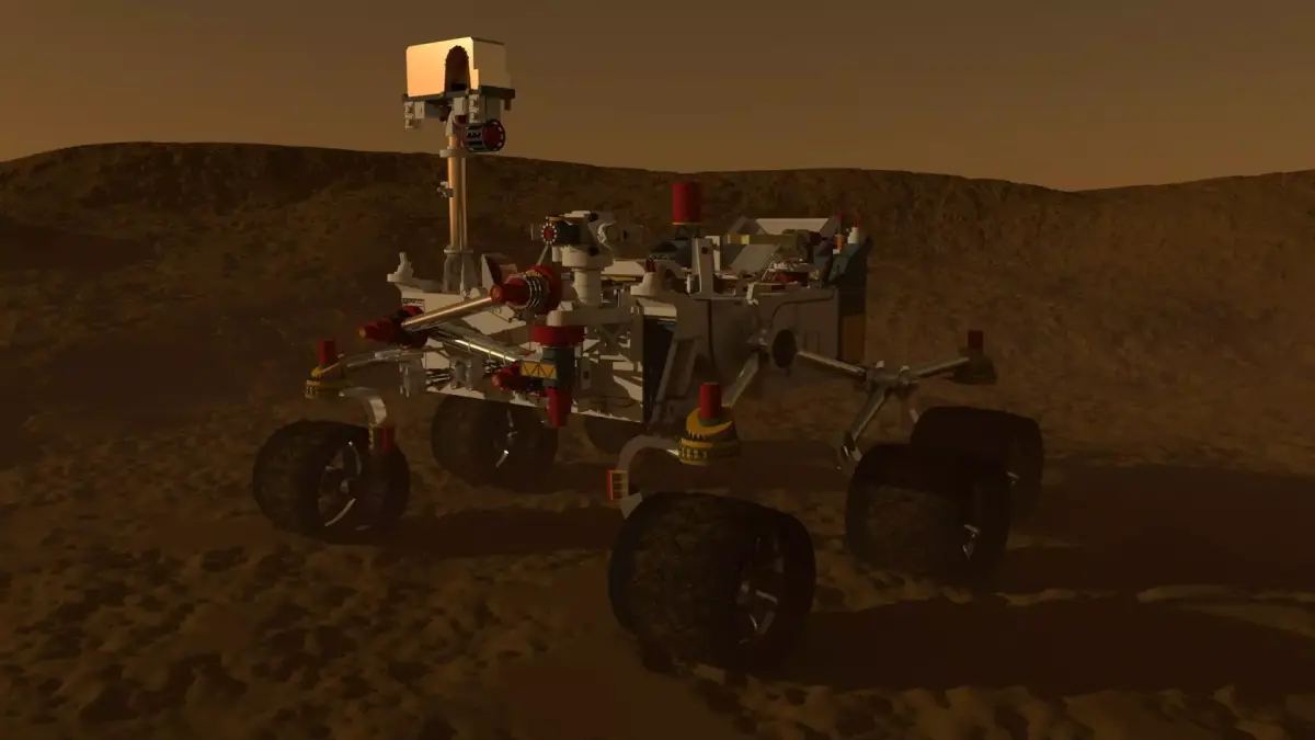 mars rover 3D model
