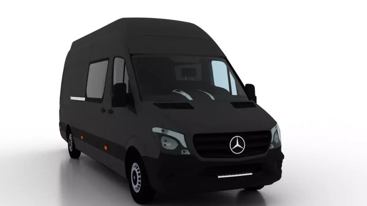 Mercedes Benz Sprinter L3H3 2015 Crew Van EU 3D model