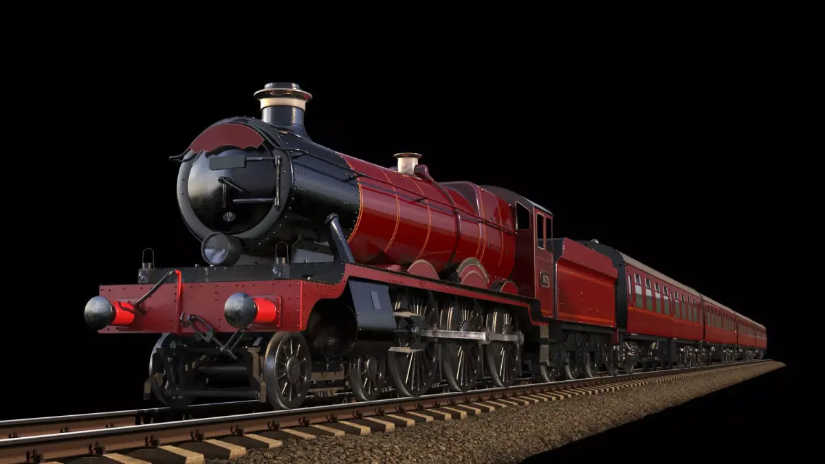 GWR 4900 Hall Class 3D 3D model
