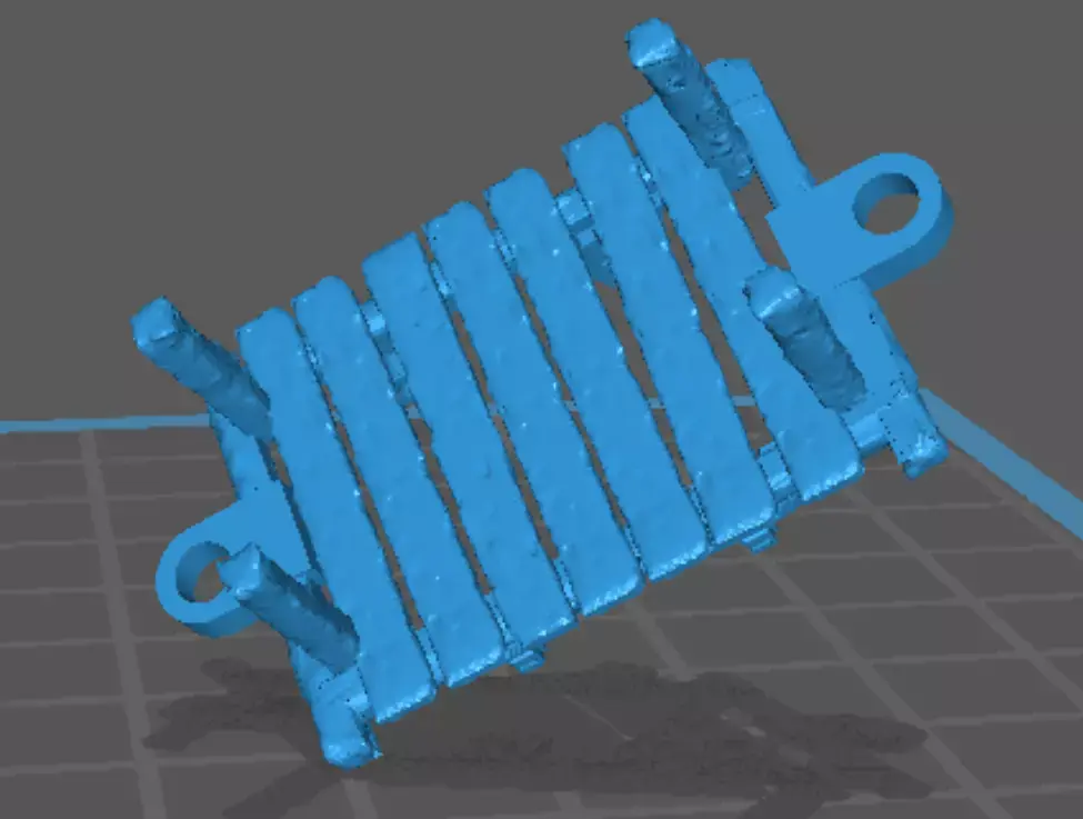 Full Stick Cane Wagon in OO9 Free 3D print model