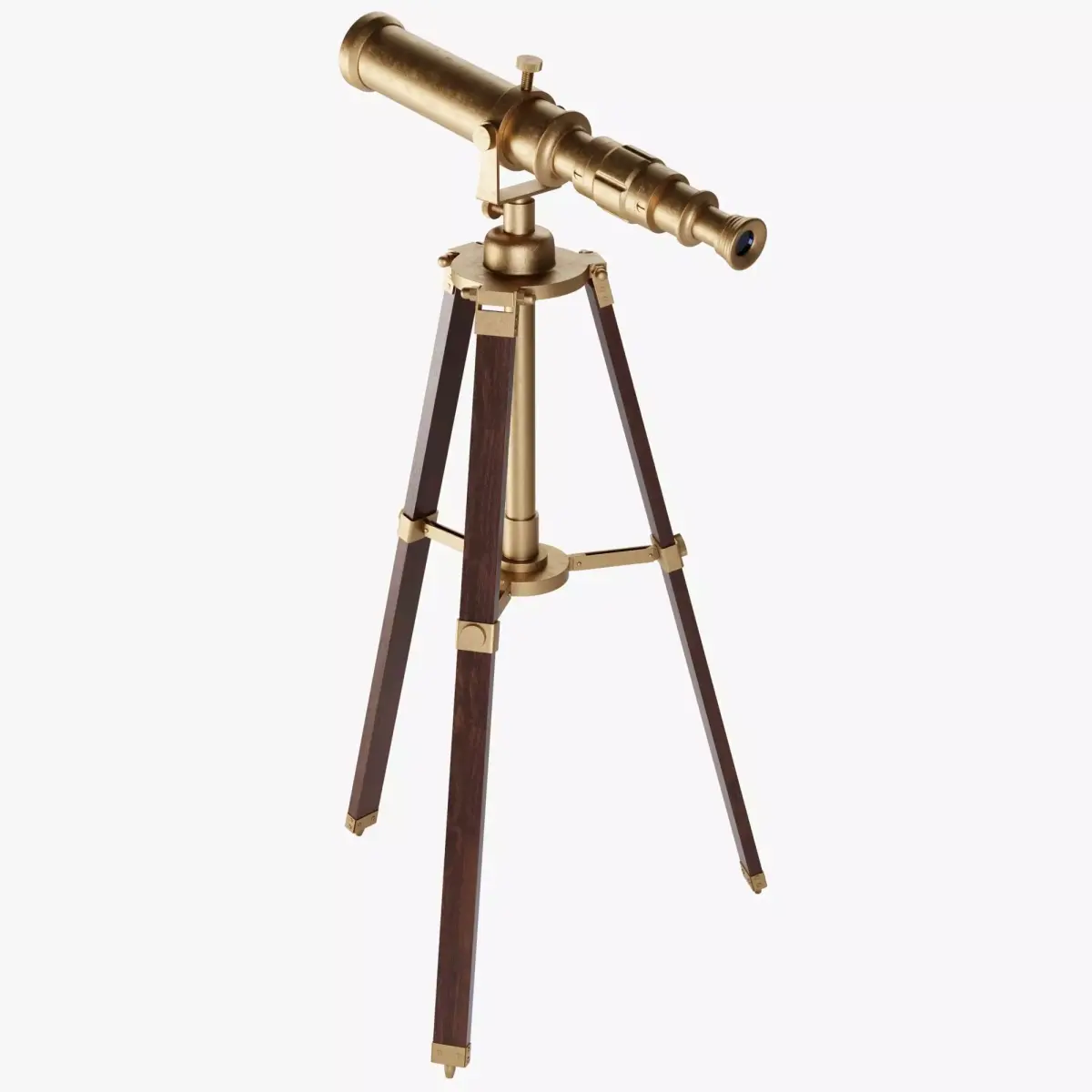 Vintage Telescope 3D model
