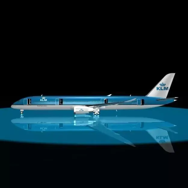 KLM 787 - 9 DREAMLINER 3D model