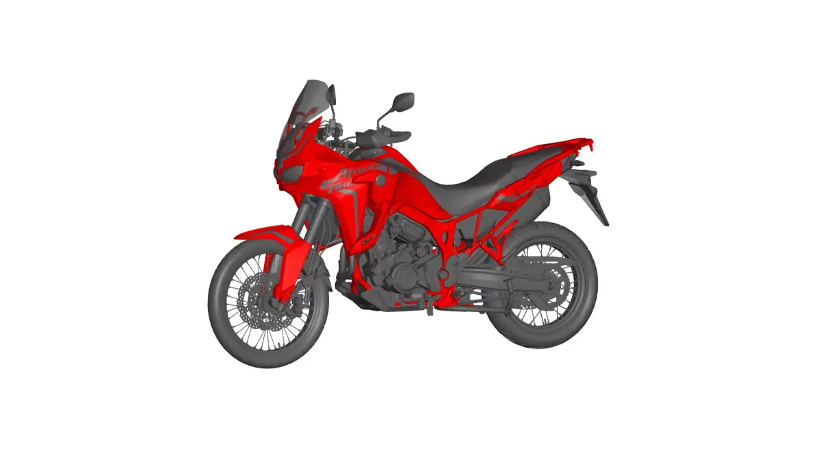  CRF 1000  3D model