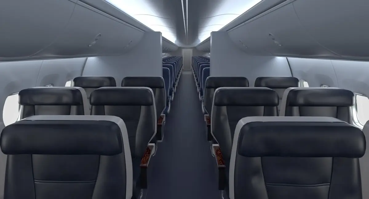 Boeing 737 Passenger Cabin 3D model