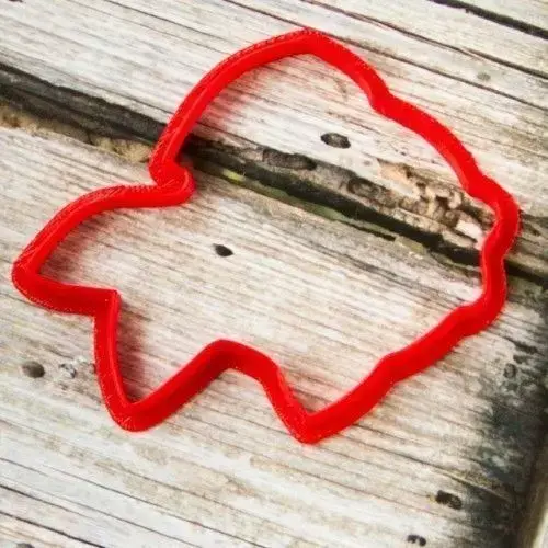 Fish 4 cookie cutter for professional Free 3D print model