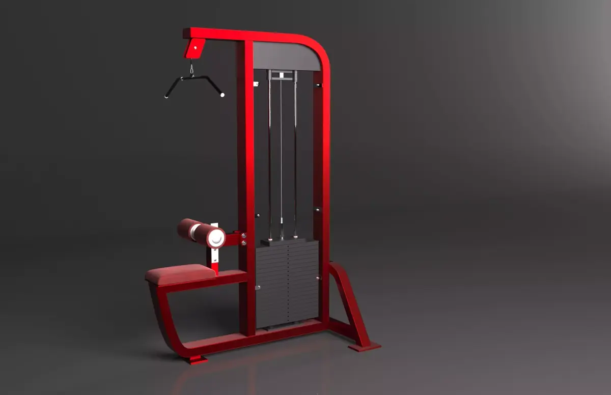 HAMMER STRENGTH SELECT LAT PULLDOWN HS-PD 3D model 3D model