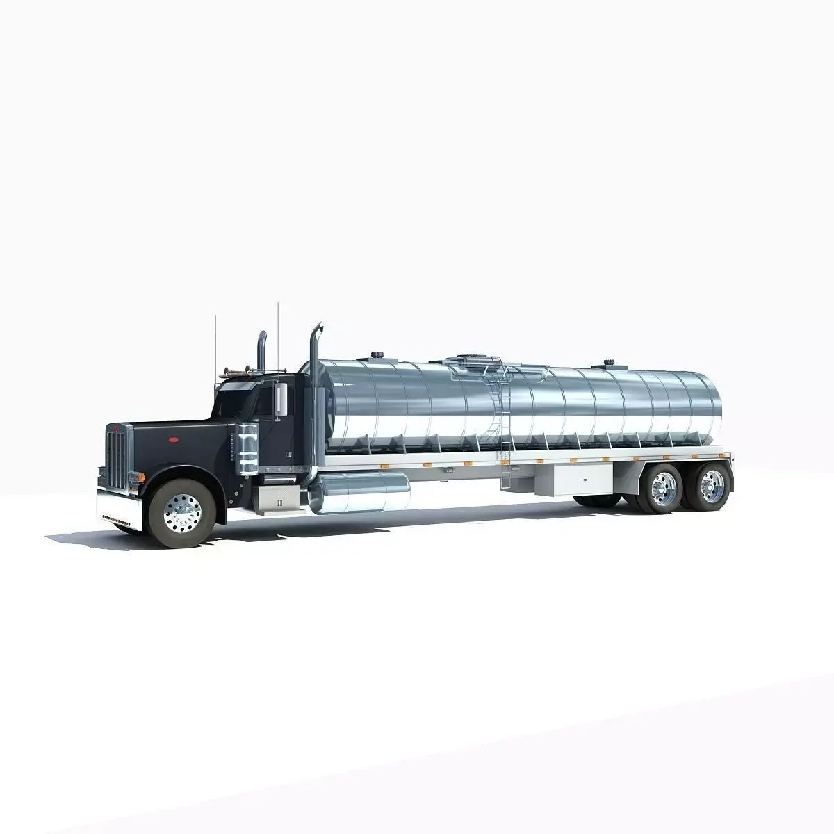 Dark Tanker Truck V21 3D model