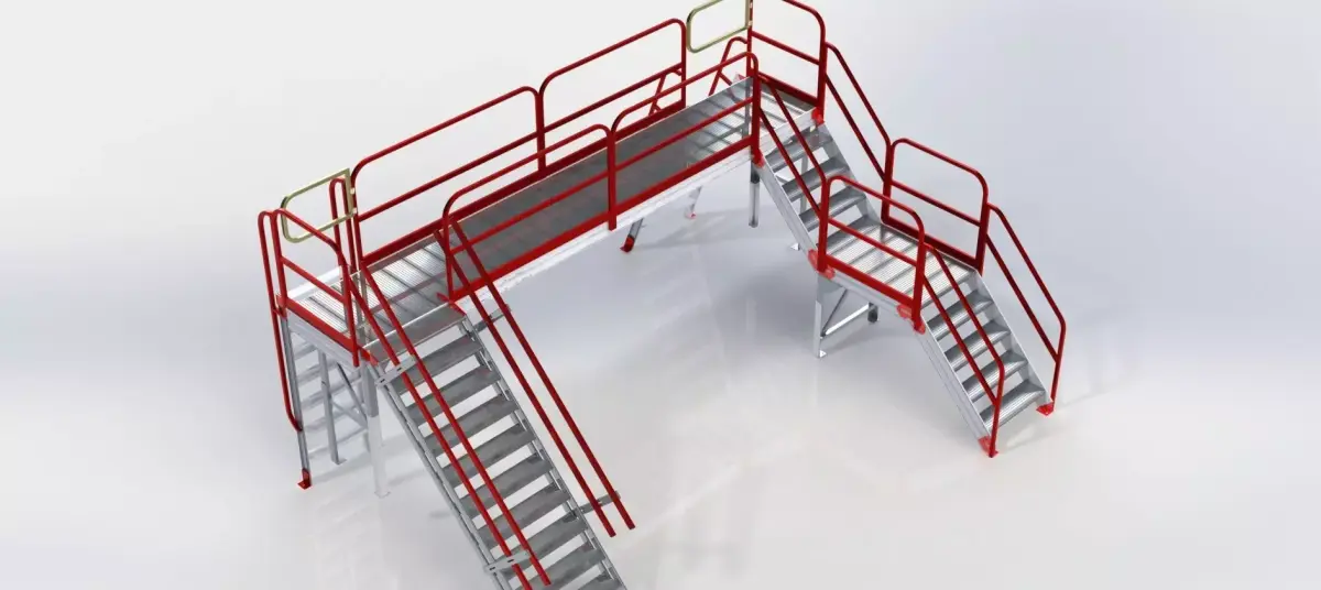 Gangway system 3D model