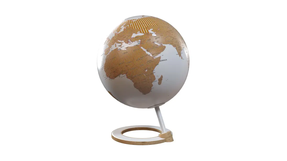Bamboo Globe 3D model