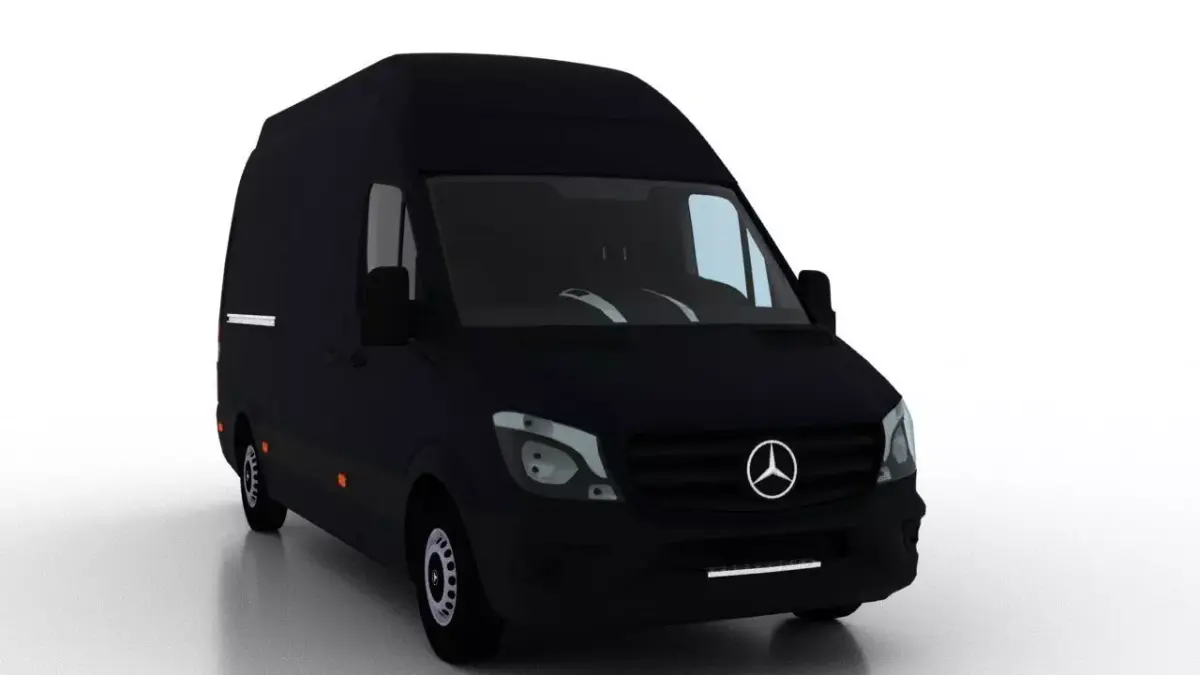 Mercedes Benz Sprinter L2H3 2015 Cargo EU 3D model