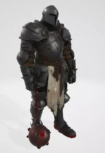 Iron Knight Warrior 3D model