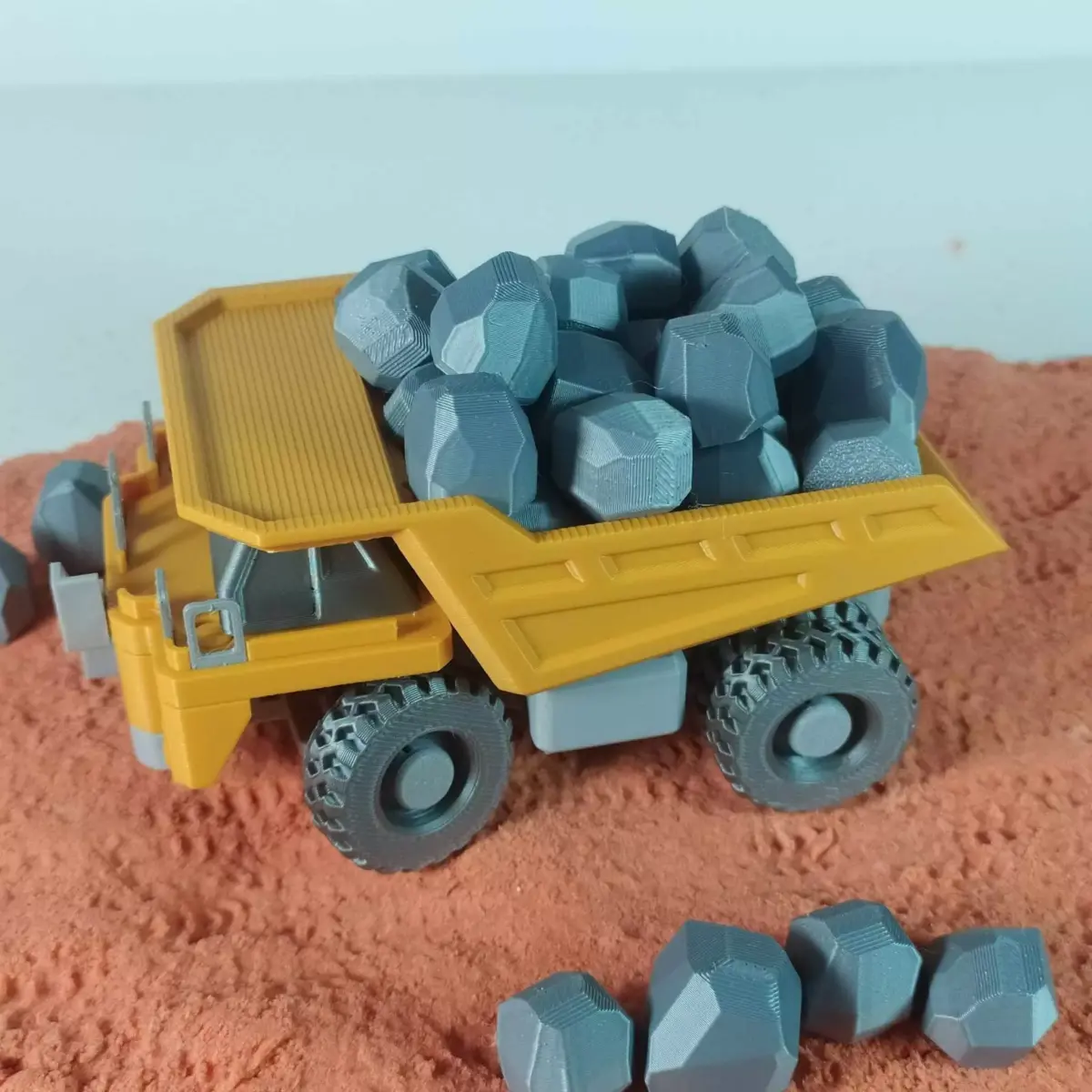 3D DUMP TRUCK 3D print model by beemtr