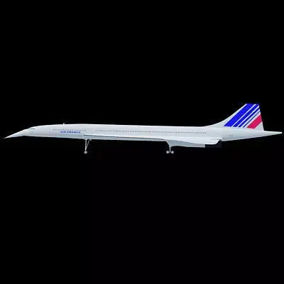 France Concorde Airliner 3D model