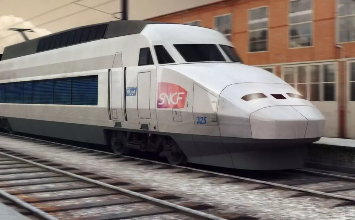 Super Fast Train  3D model