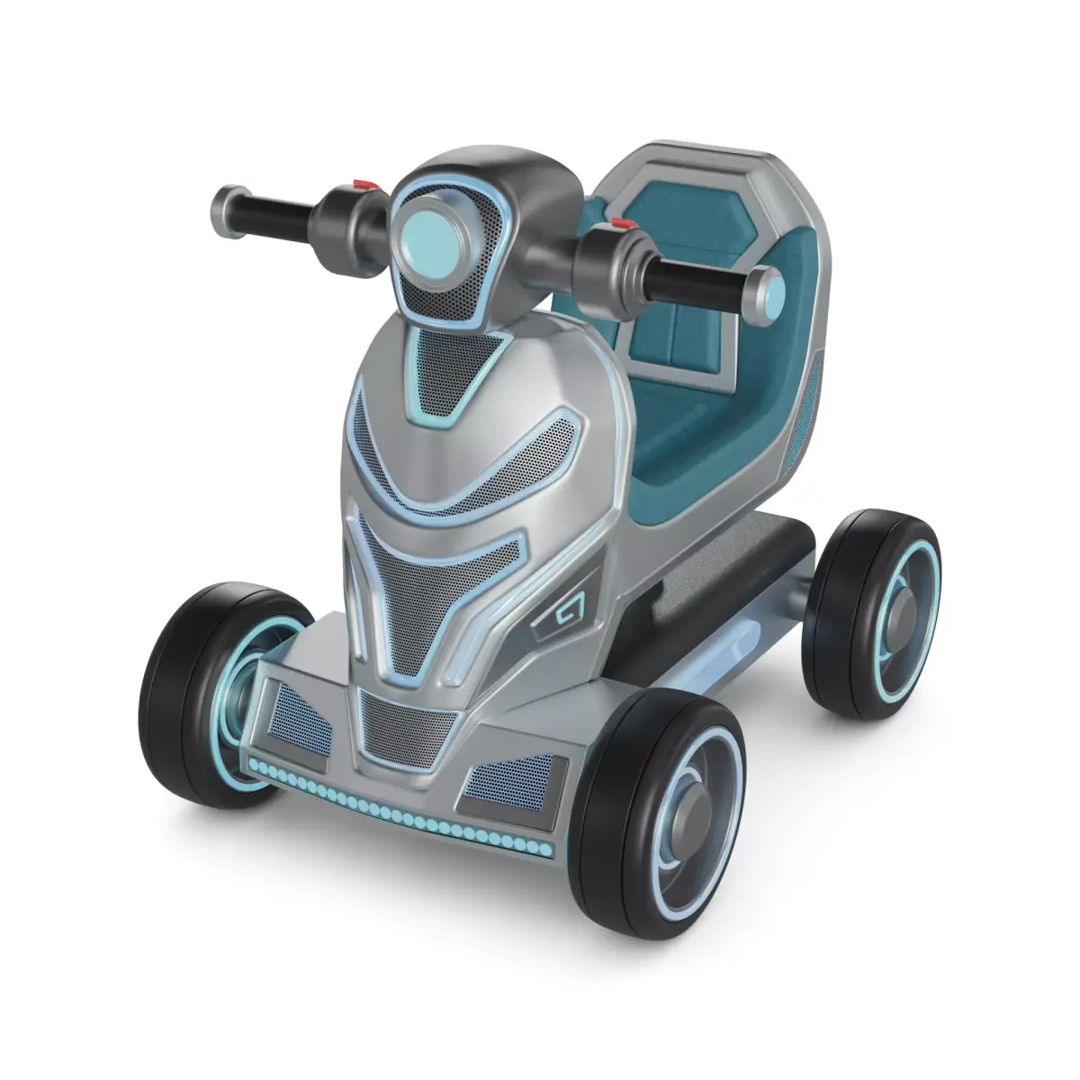 Push Ride-On 3D model get