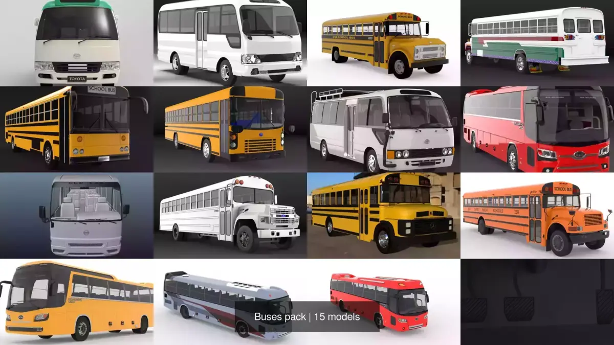 Buses pack