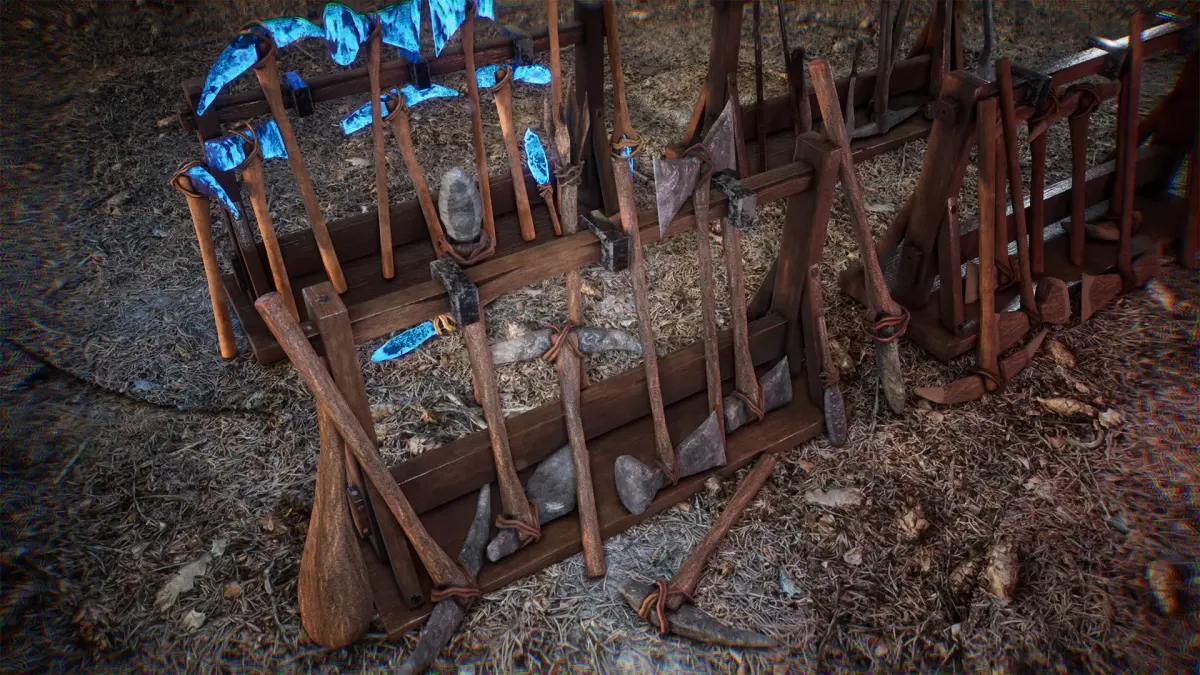 Ultimate Survival Tools  45 Variations Low-poly 3D model