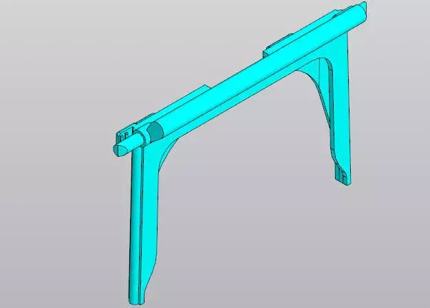 Vacuum Cleaner Frame Stand - Replacement Part 3D model
