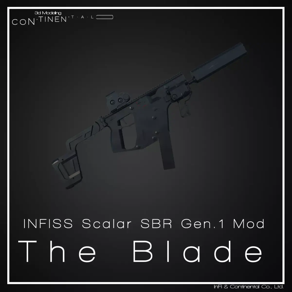 INFISS Scalar SBR Gen1 Mod The Blade 3D model