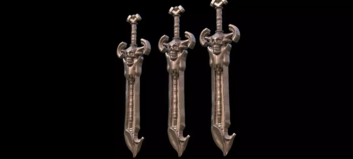Grim Reaper Cutlass 3D model