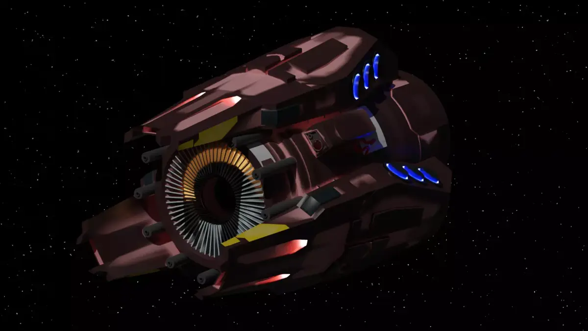 Space Drill Free 3D model