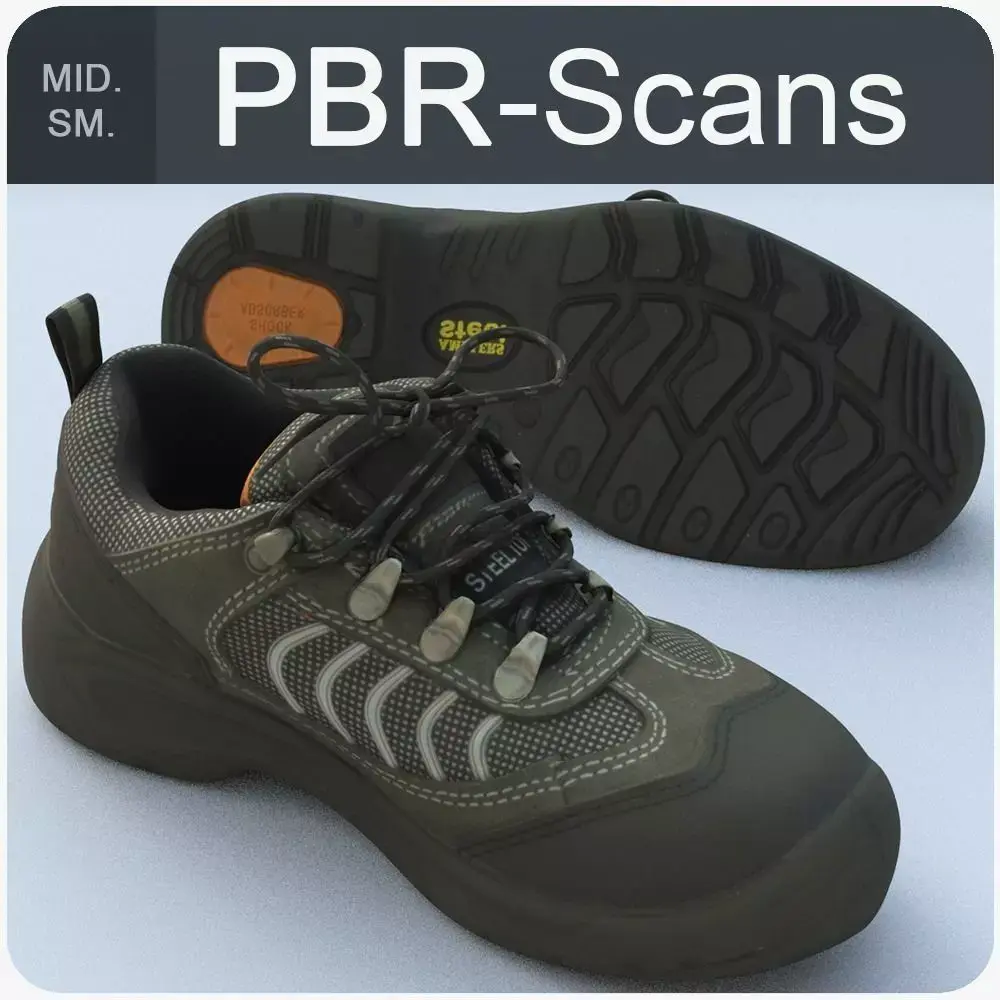 Sneaker Middle SM 3D model purchase