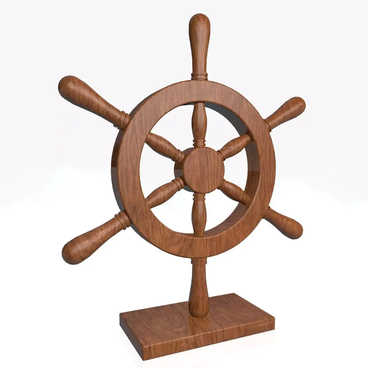 Nautical Wheel 3D model