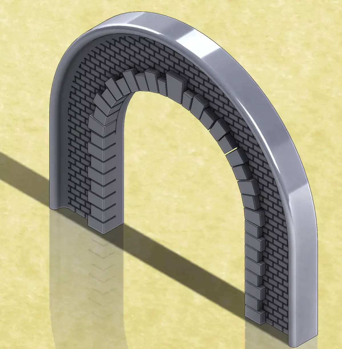 N Scale Tunnel Portals 3D print model