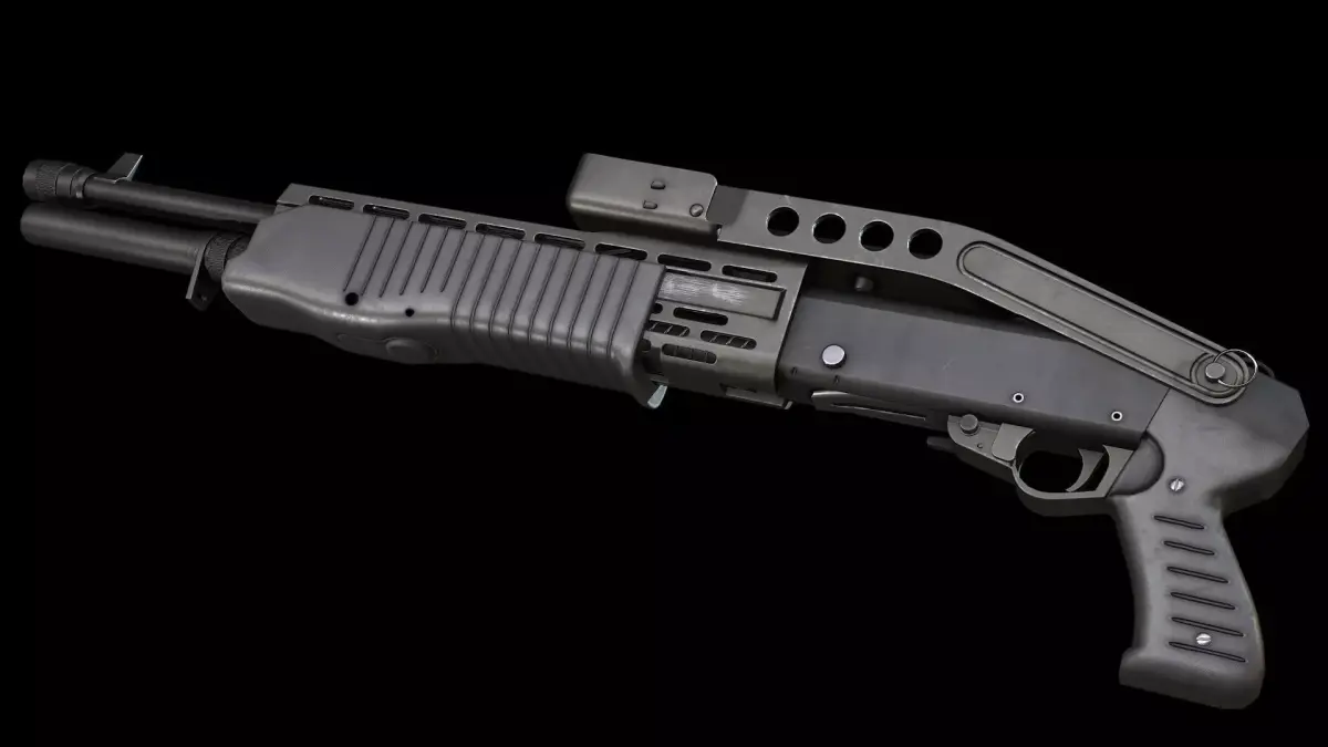 AAA SPAS 12 Game Ready PBR Low-poly 3D model