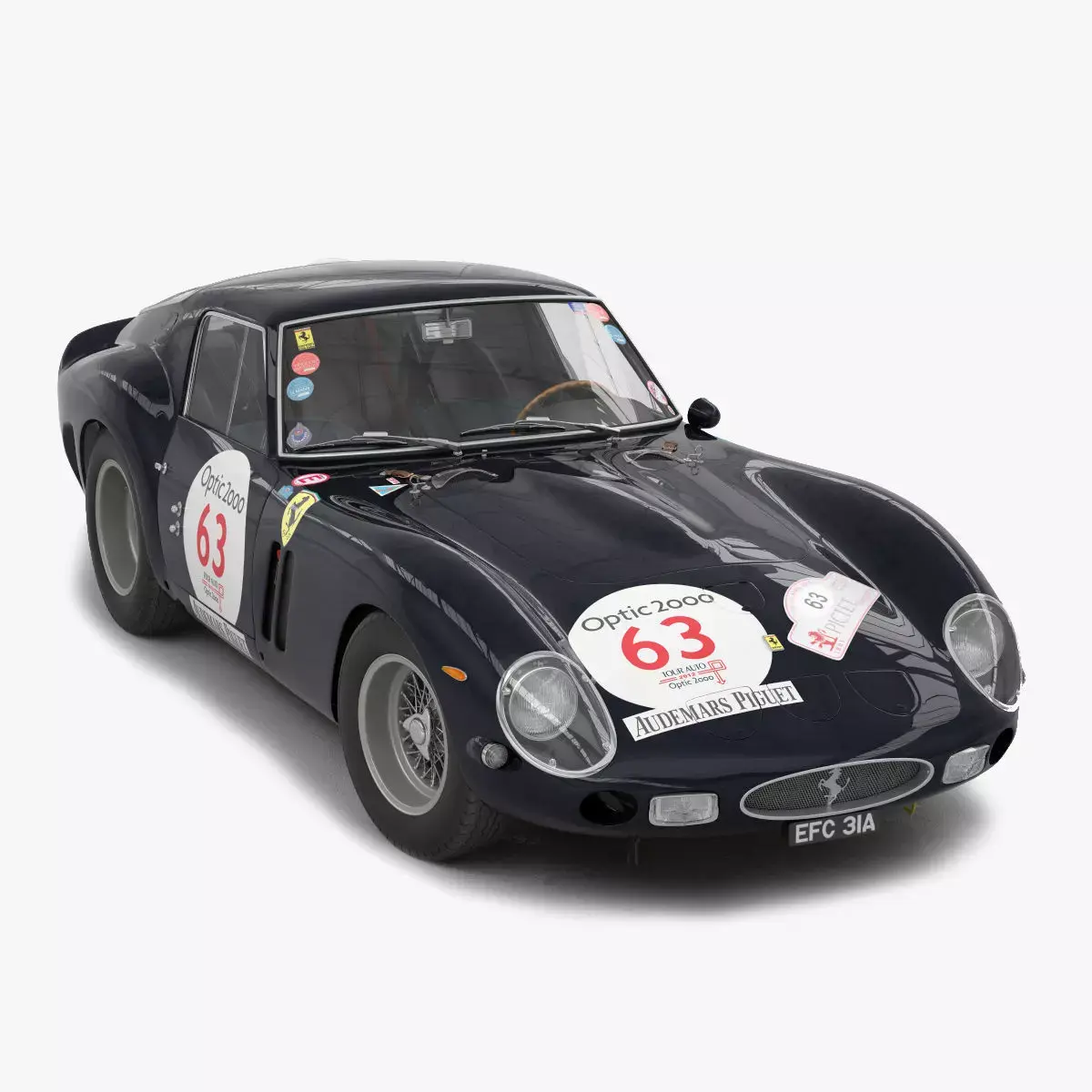 Ferrari 250 GTO - 4219GT - No Engine 3D model