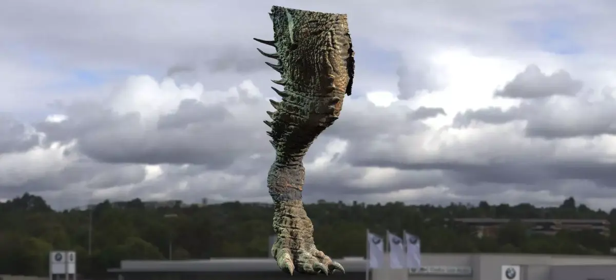 Dragon Leg 3D model
