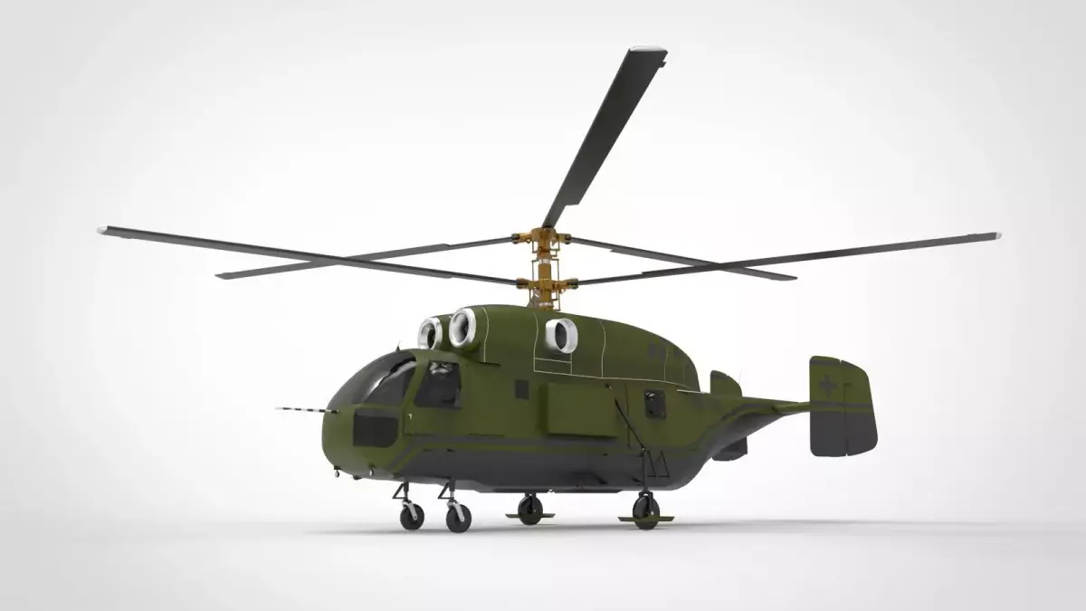 Kamov Ka-32 3D model purchase