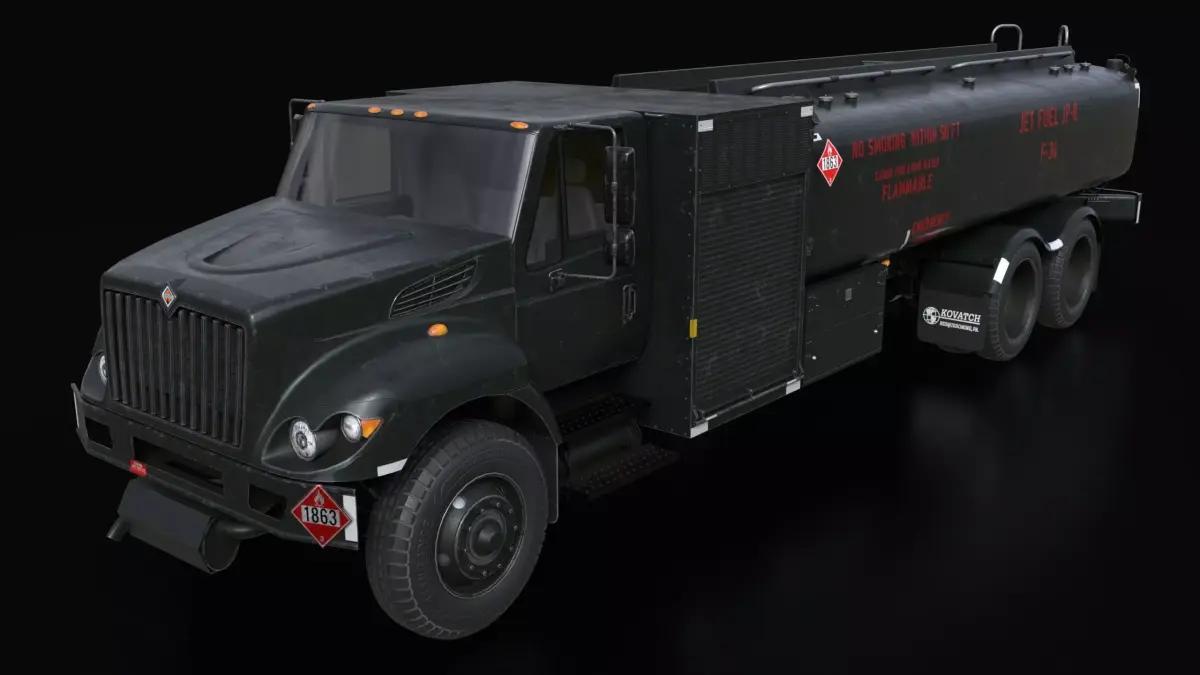 Kovatch R11-6000 Refueler Green 3D model