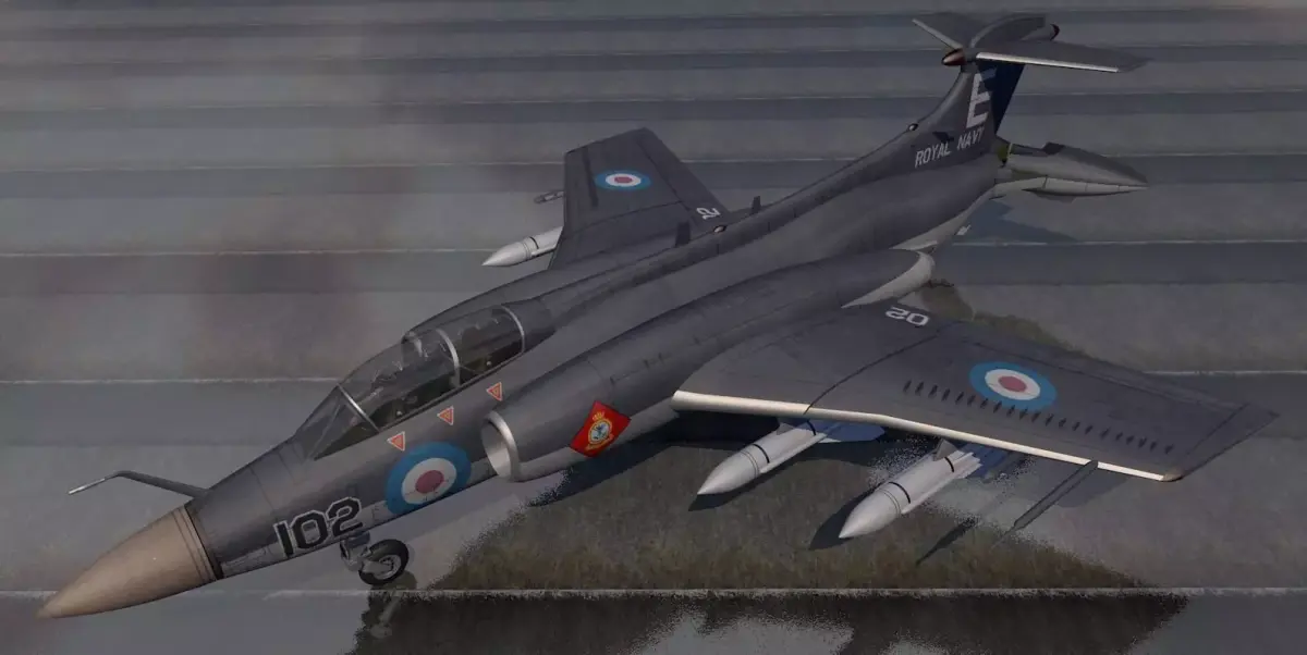 Blackburn Buccaneer S Mk-1 3D model