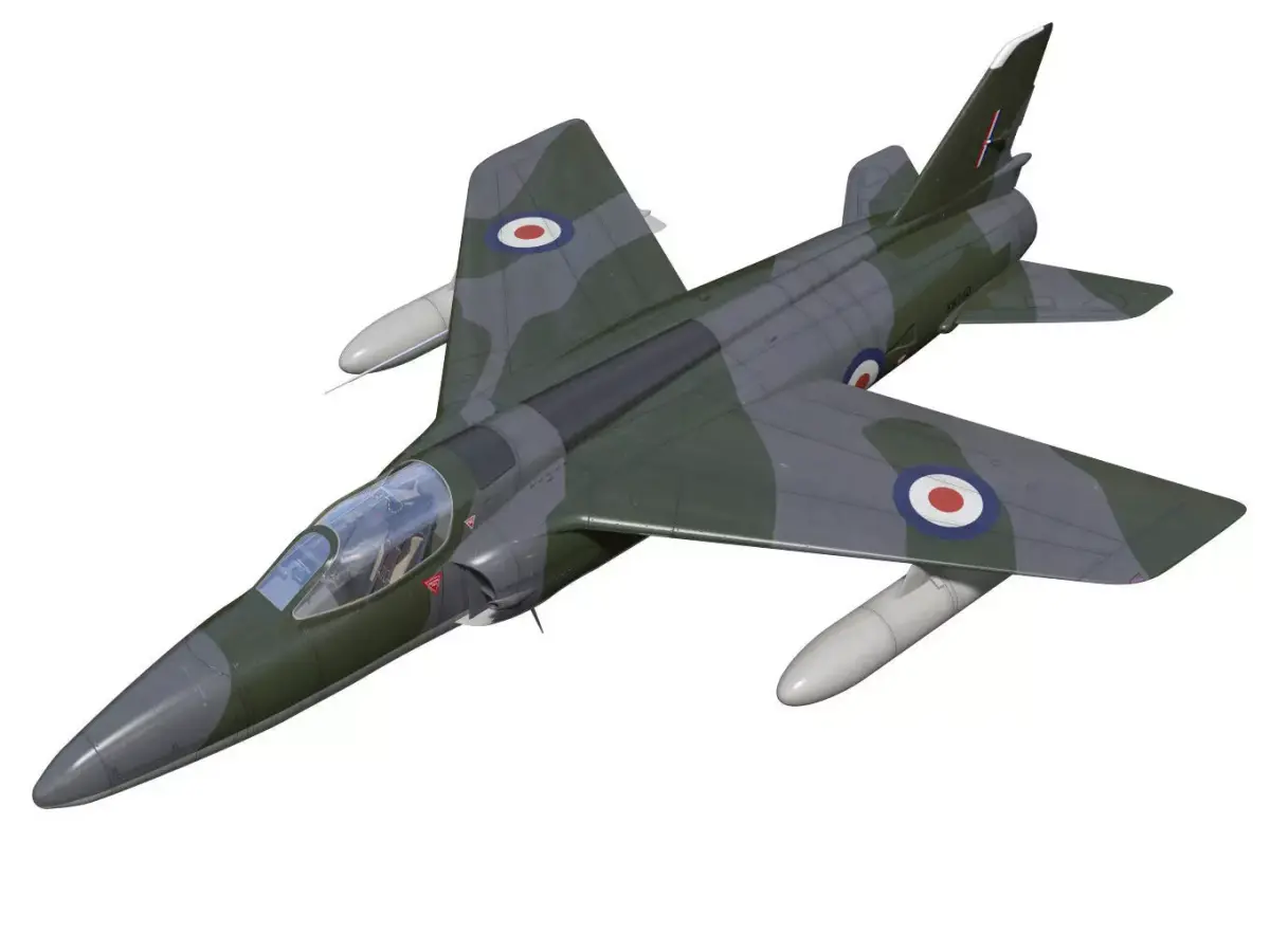 Folland gnat F1 3D model order