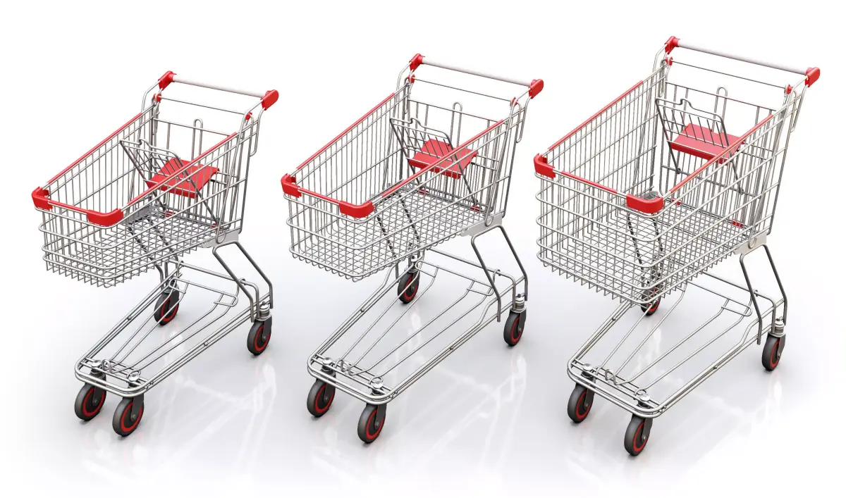 Shopping Trolley series MC 3D model