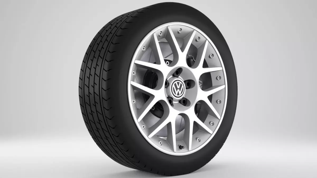 Volkswagen Passat Rim 3D model