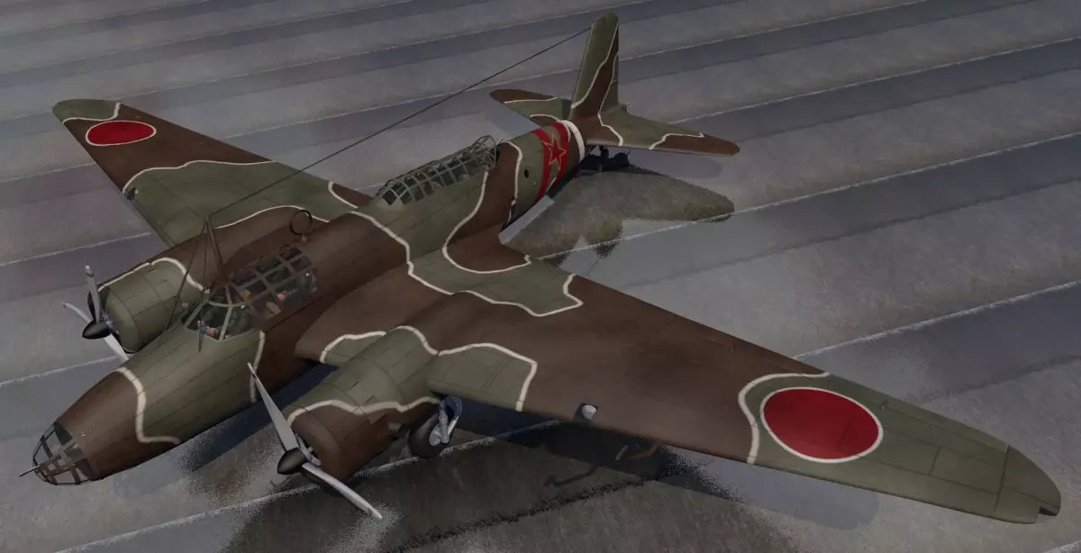 Mitsubishi Ki-21-1A Sally 3D model