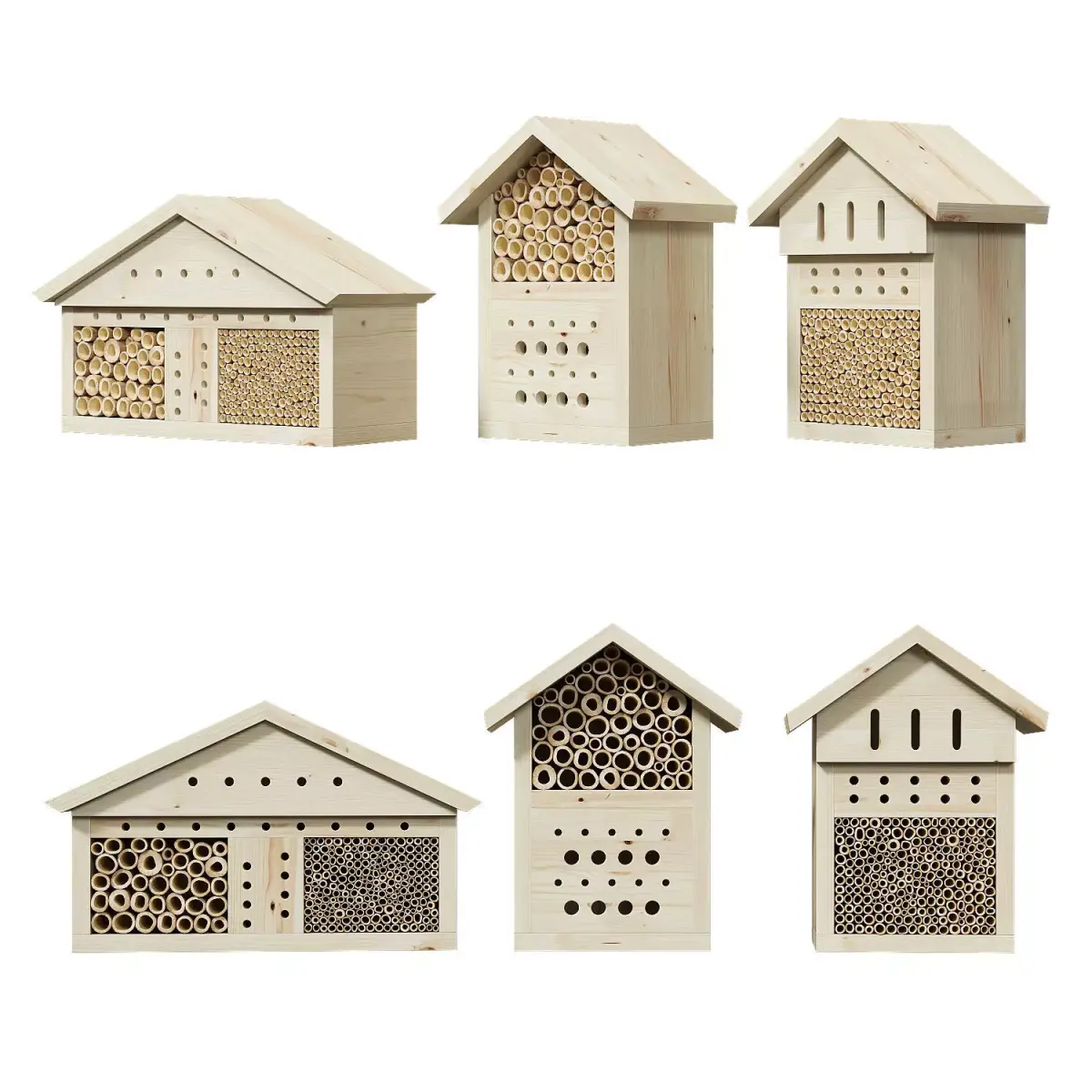 Bee house 3D model