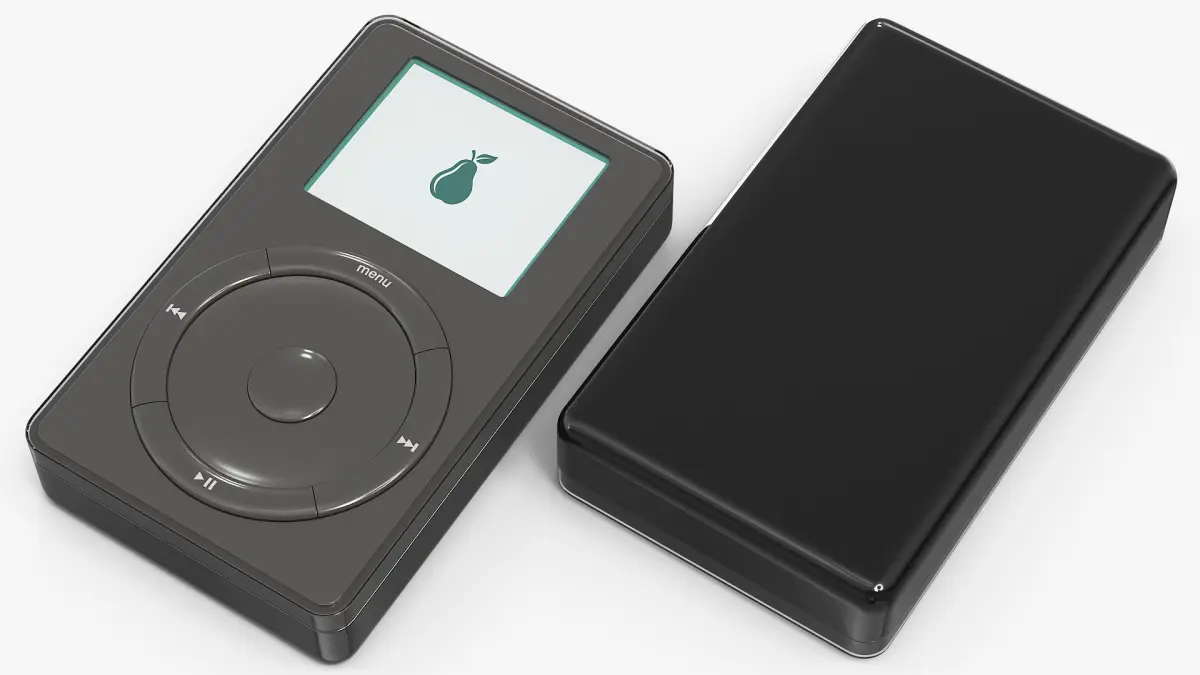Classic MP3 Player Black 3D model