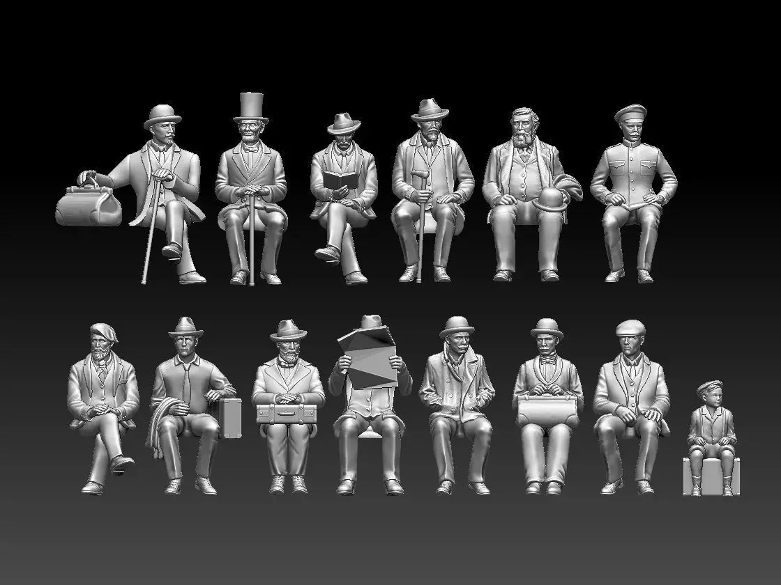PASSENGERS 3D print model order