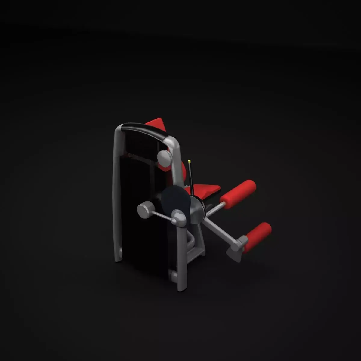 Leg Curl Machine 3D model purchase