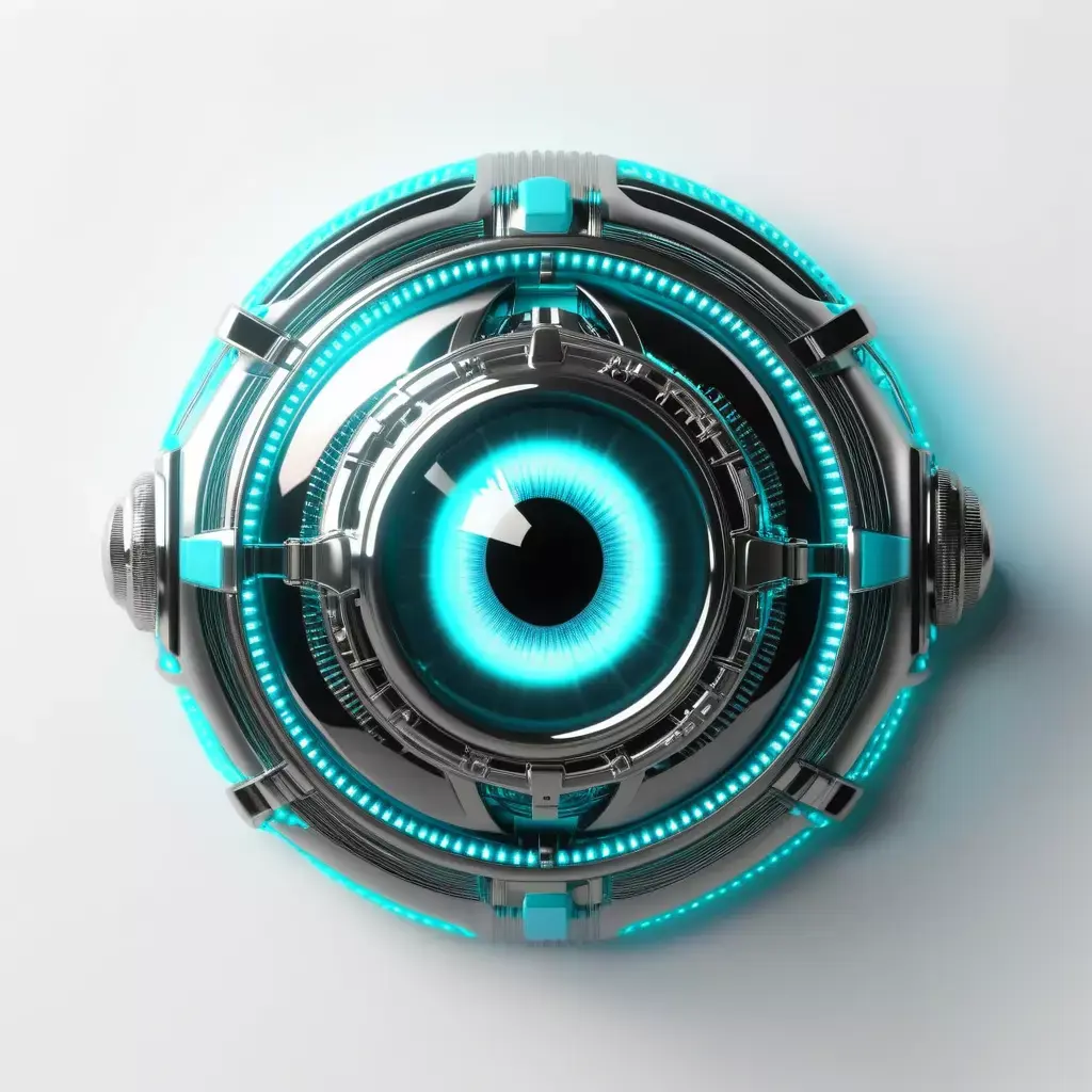 Cybernetic Eye Implant 3D Model 3D model get