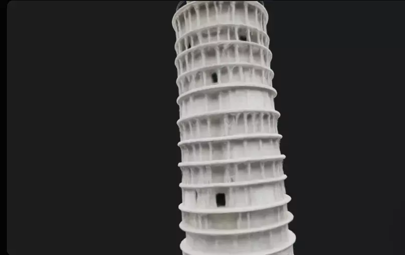 Leaning Tower of Pisa 3D Model 3D model