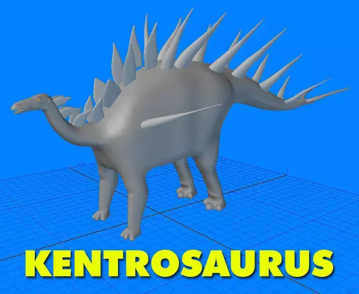 Kentrosaurus Dinosaur 3D model