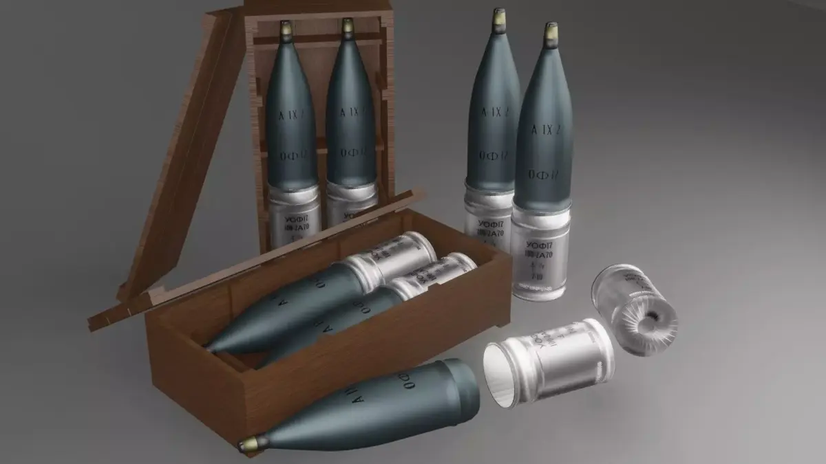 Tank shell collection 3D model