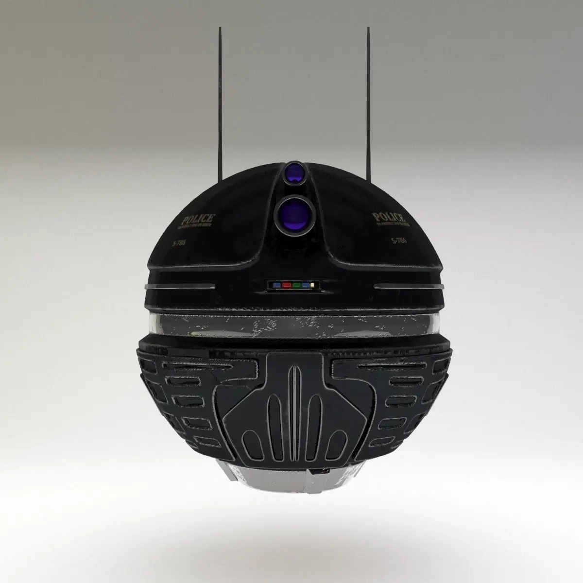 Police Probe 3D model